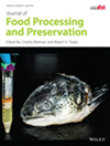 JOURNAL OF FOOD PROCESSING AND PRESERVATION雜志封面